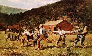 Winslow Homer Snap-the-Whip oil painting artist